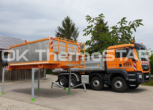 Asphalt Thermo Container Wechselsystem